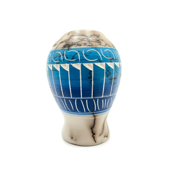 Native American Pottery Horsehair Beautiful Handmade Navajo Indian Signed By Fannie Whitegoat